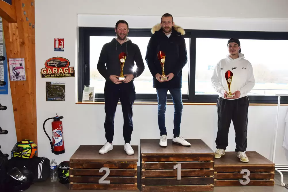 les 3 vainqueurs de la Winter Cup du 25 janvier 2025